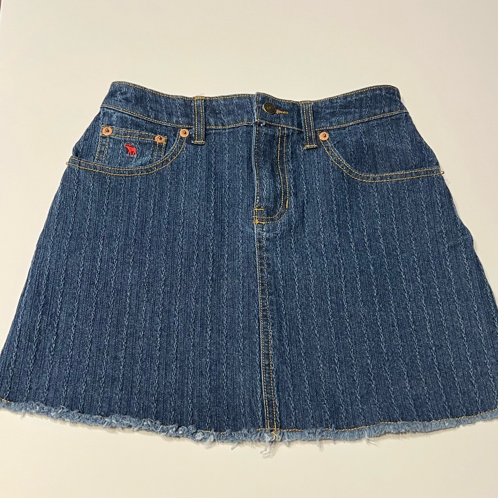Vintage Abercrombie & Fitch Denim Mini Skirt